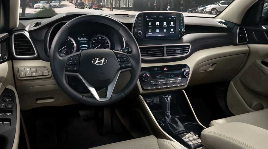 Hyundai Tucson 2019 interior design